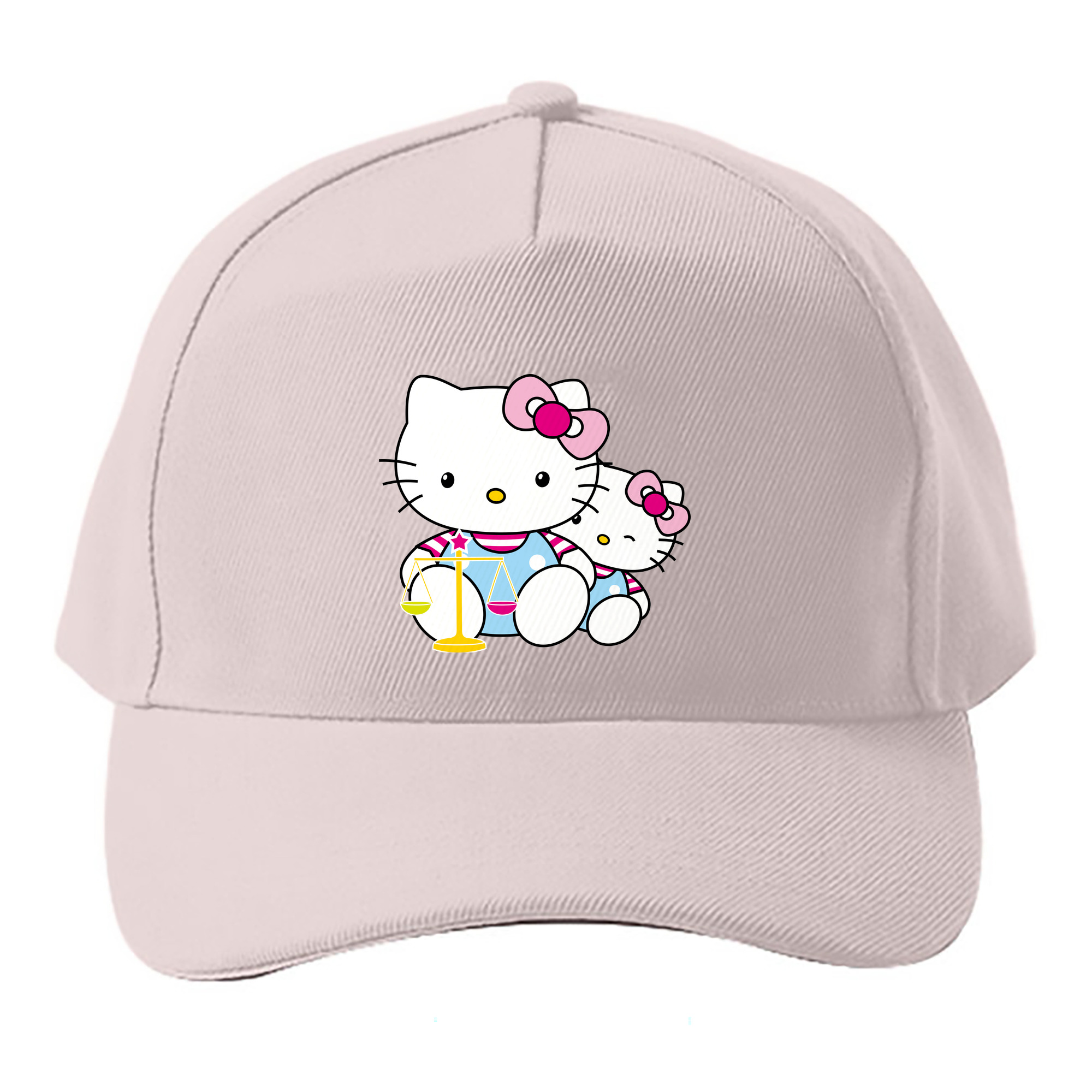 （画像用） Hello Kitty ハローキティ ベースボールキャップ 綿100％ 男女兼用 帽子 スポーツ